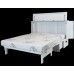 Cabinet Bed Elite Country White - Queen